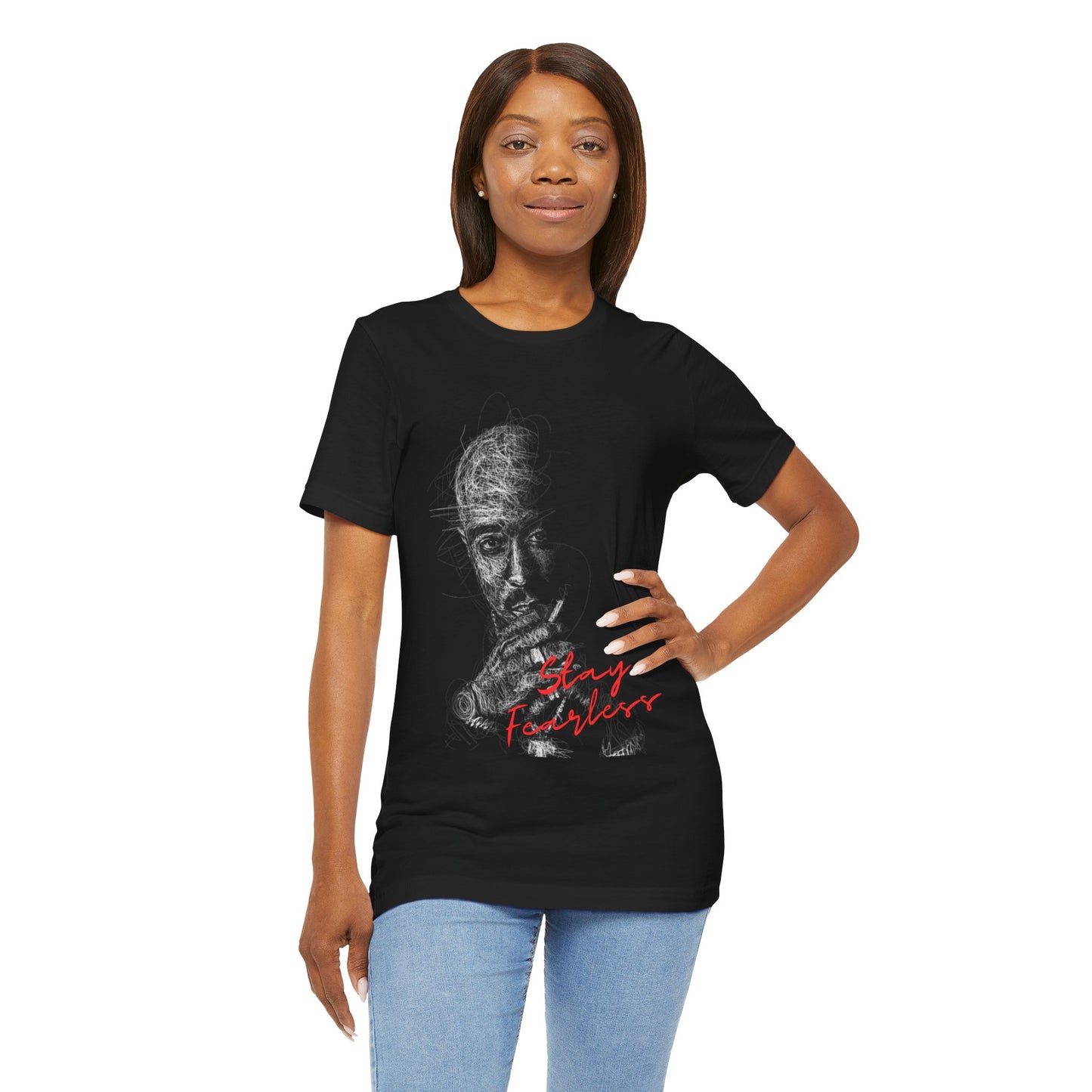 Fearless King Unisex Tee - Bold Classic Design for Warriors and Thrivers