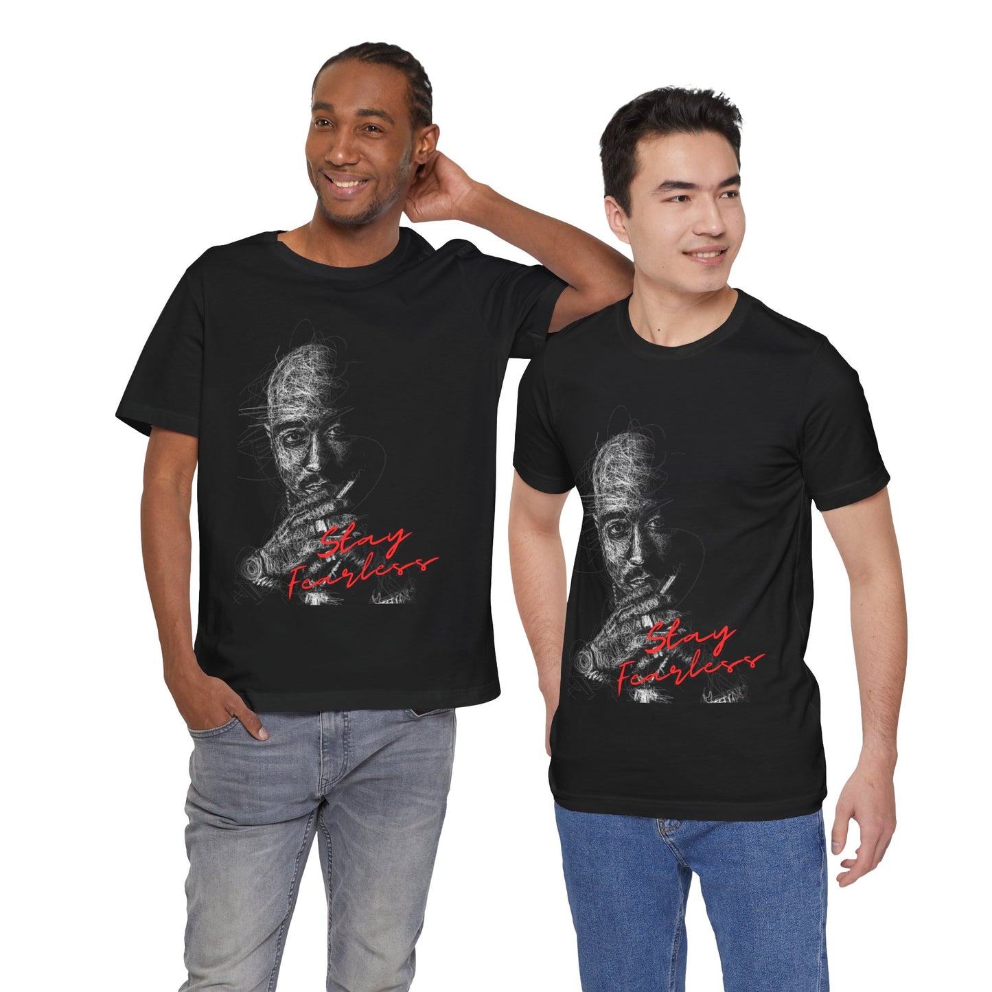 Fearless King Unisex Tee - Bold Classic Design for Warriors and Thrivers