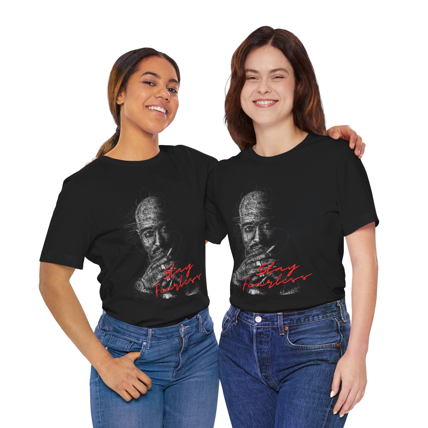 Fearless King Unisex Tee - Bold Classic Design for Warriors and Thrivers