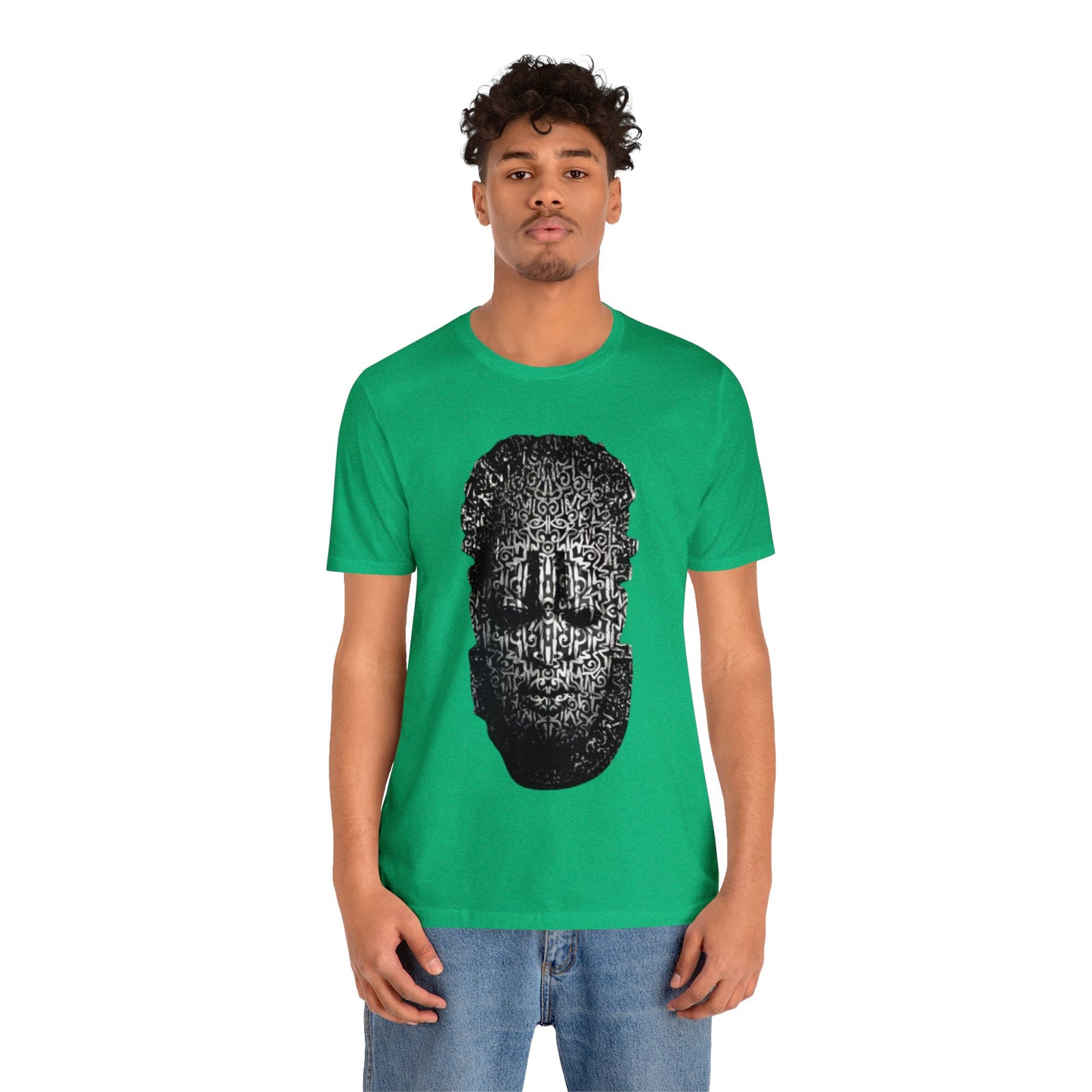 Queen Idia Scripted Mask shirt