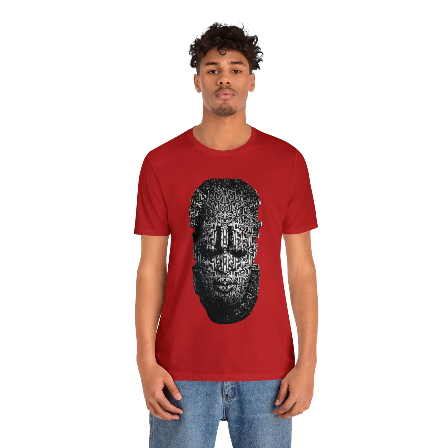 Queen Idia Scripted Mask shirt