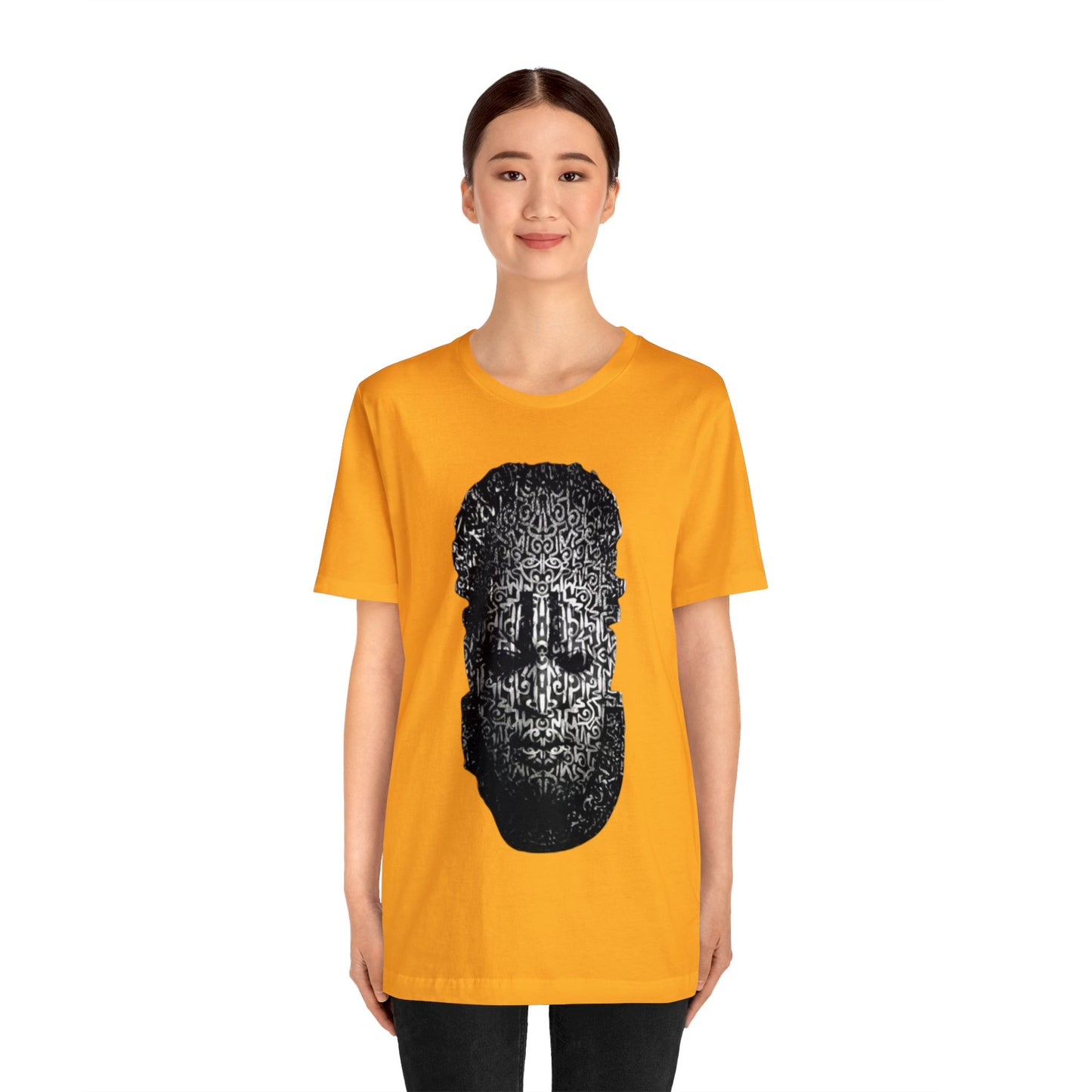 Queen Idia Scripted Mask shirt