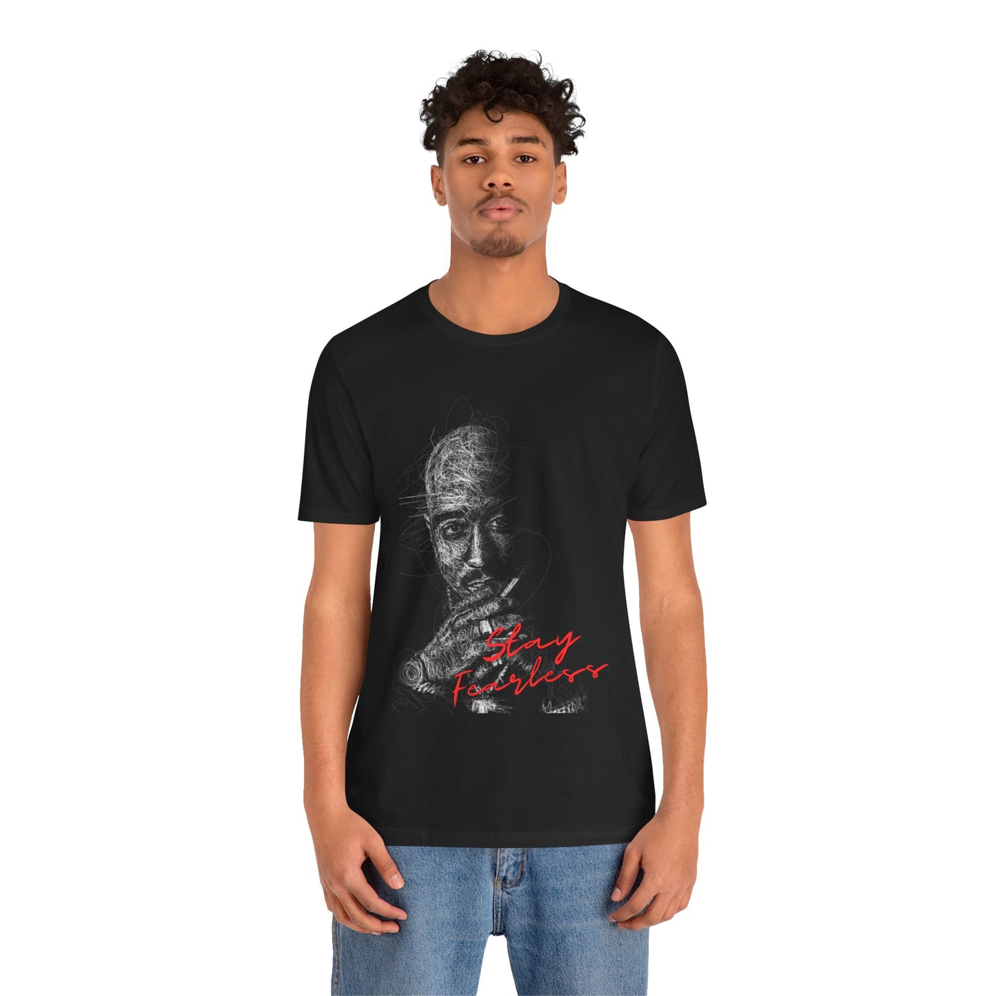 Fearless King Unisex Tee - Bold Classic Design for Warriors and Thrivers